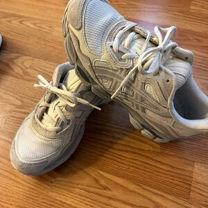 White Asics Gel NYC Sneakers